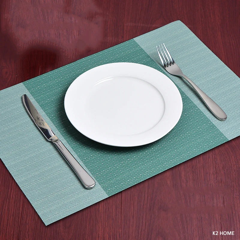 Pack of 4Pcs Placemats Kitchen Dinning Table Place Mats Non-slip Dish Bowl Placement Heat Stain Resistant Table Decorative Mats