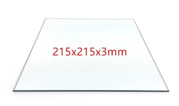 3 шт. веллемана K8200 боросиликатного Стекло платформа 215x215x3 мм для DIY 3D принтер