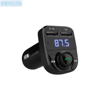 

Car styling Bluetooth Car Kit FM Transmitter Handfree Dual USB Charger accessories for Porsche cayenne macan 911 panamera 997