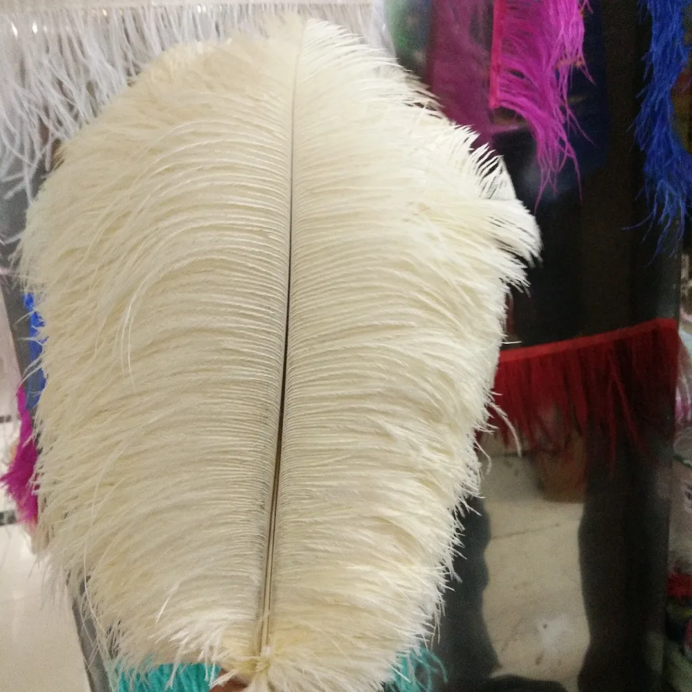 Buy Wholesale beautiful ivory white ostrich feathers
