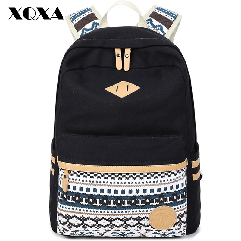 XQXA High Quality font b Backpacks b font for women font b Laptop b font Bag