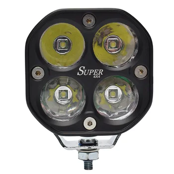 

4x4 UTV Automotive LED Light 40W Car ATV Headlight Truck Pickup Spot Bulb 4 Leds Super White Agricultural Machine 12V 24V MOTOR