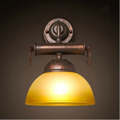 

IWHD Loft Style LED Wall Light Vintage Industrial LED Wall Lamp Retro RH Bedside Lights Sconce Fixtures For Home Lighting
