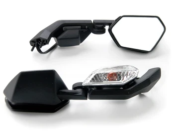 

Mirrors w/ 15W Turn Signals For 2004-2010 Kawasaki Ninja ZX10R