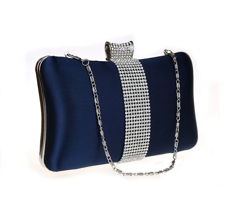 navy evening bags clutches