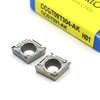 CCGT09T304 AK H01 Aluminum cutter blade CCGT 09T304 Insert Cutting Tool turning tool CNC Tools AL +TIN Alloy wood ► Photo 1/2