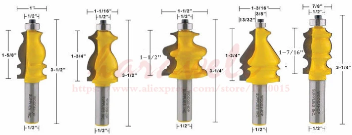 12,7 мм Shank-5PCS, Твердосплавные Концевые Фрезы с ЧПУ, деревообрабатывающие фрезы, деревообрабатывающие фрезы, Деревообрабатывающие инструменты, Концевая фреза из вольфрамовой стали