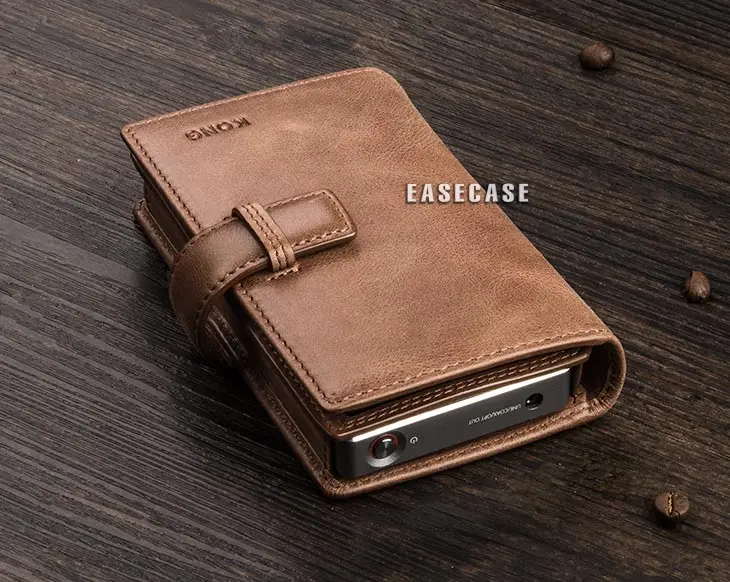 E4 Custom-Made Genuine Leather Case For FiiO X7