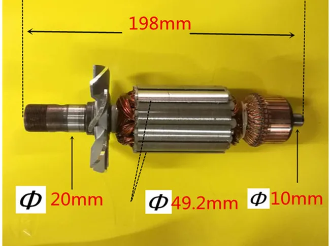 AC220-240V ротора Двигатели для автомобиля Двигатель арматура Замена для Makita 3600 H Ротор Арматура