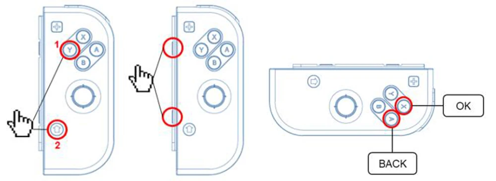 Беспроводной Bluetooth сменный контроллер для Nod Switch Joystic контроллер для NS Nitendo Switch Pro контроллер 【dos