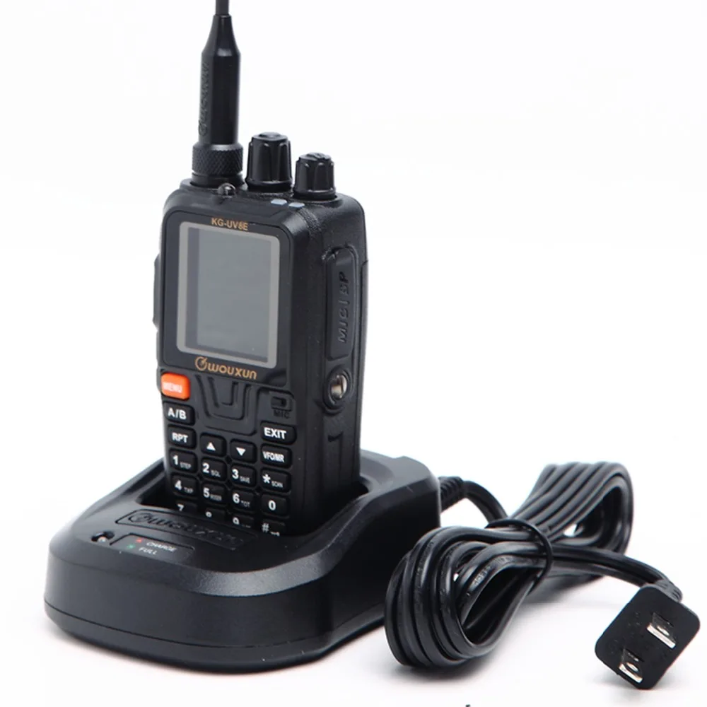 Wouxun KG-UV8E Tri-Bands Walkie Talkie 136-174/220-260/400-520MHz Cross Band Repeater Ham Radio CB Portable Upgrade