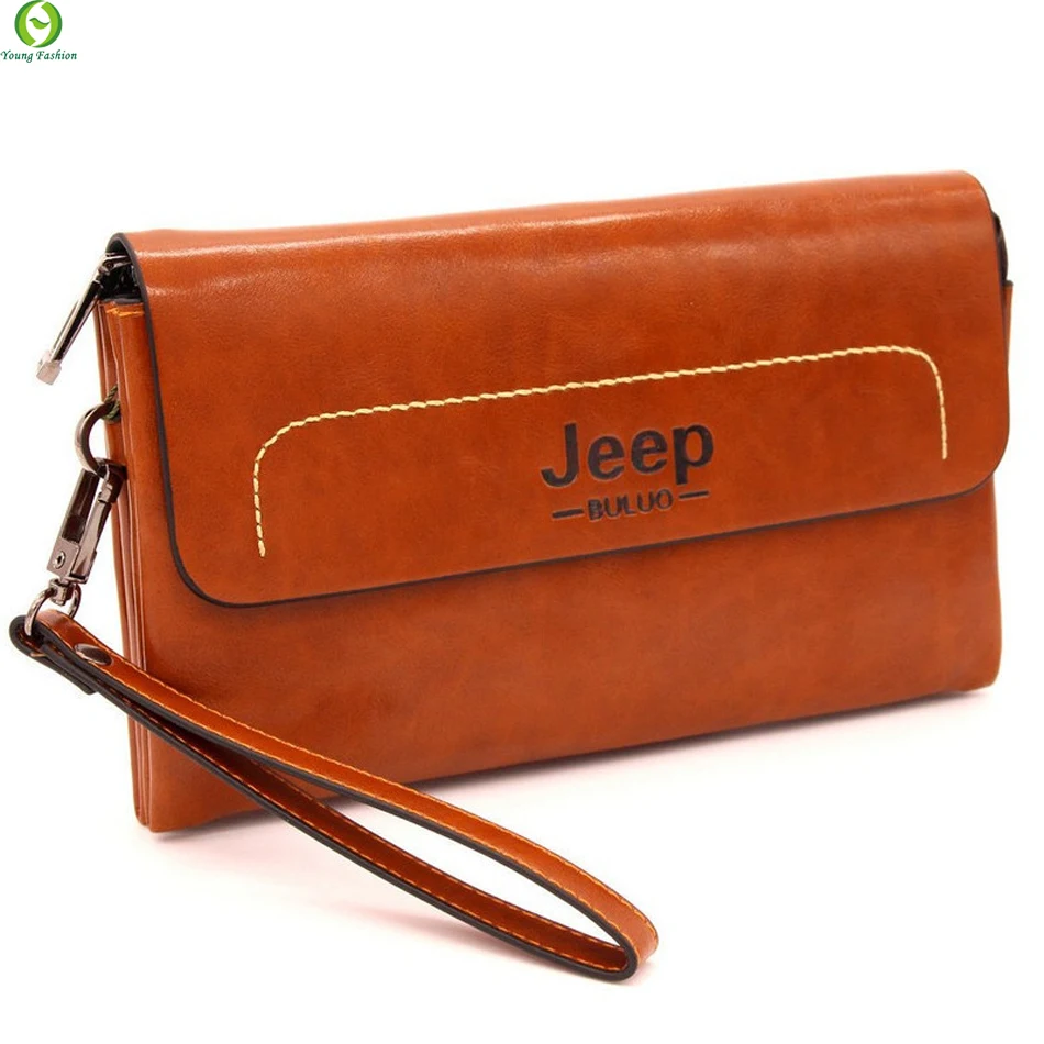 Unique Design Famous Brand Genuine Leather High Quality Business Casual Men s Clutch Bags Cowhide Handbags