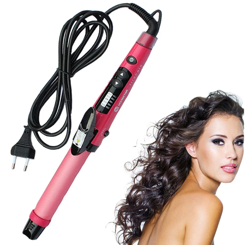 

Professional Hair Curling Iron Curler curl Ceramic Hair Straightener 2 in 1 Dual 26MM Big Size For Women 110-240v