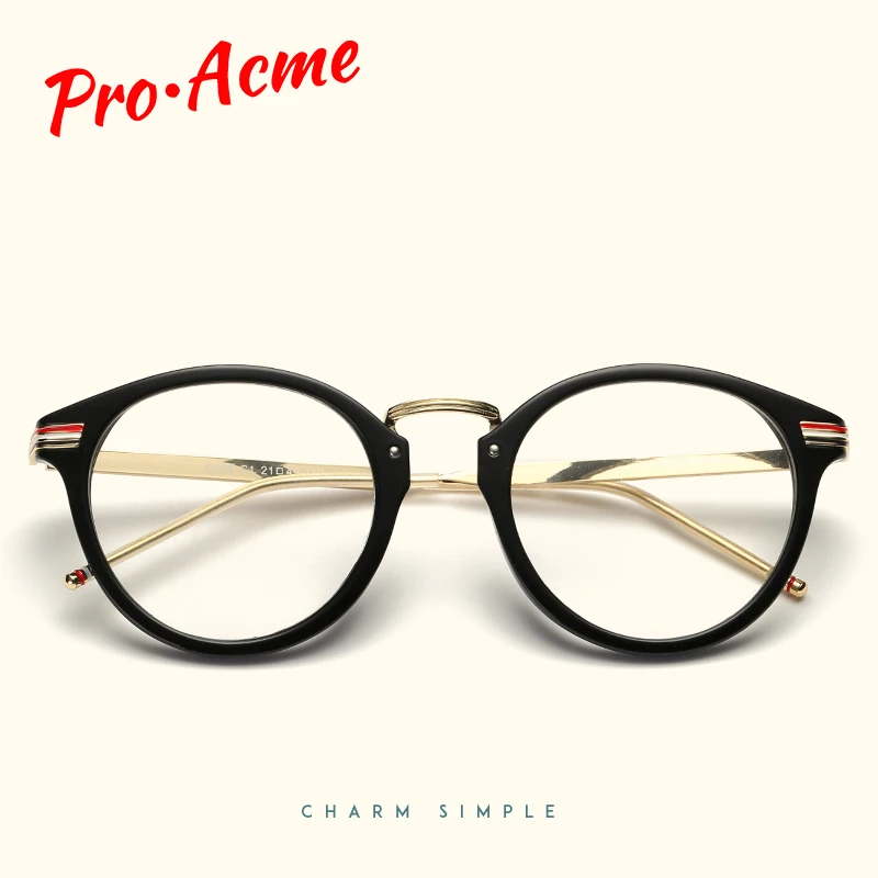 

Pro Acme Design Eyewear Glasses Frame for Women Round Retro Optical Frames Eyeglasses Transparent Myopia Optical Glasses CC1103