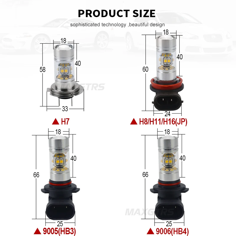 2x H7 H8 H11 H16(Япония) 9005 HB3 9006 HB4 светодиодный чип автомобиля светодиодный светильник лампы 140W Габаритные огни DRL для туман светильник источник
