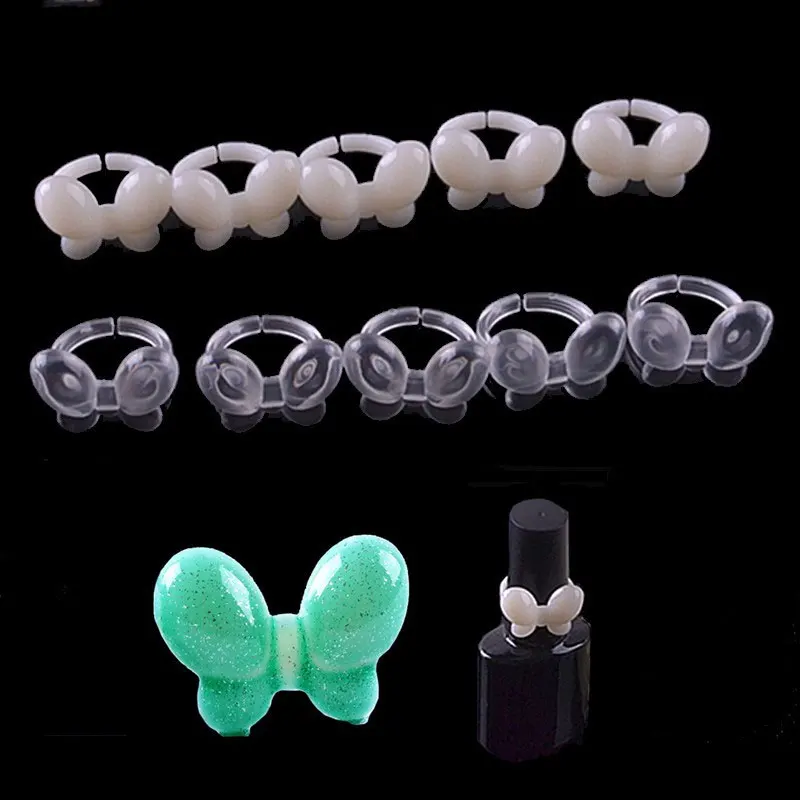 New 50pcs Fake Nail Art Tips Polish Uv Gel Stickers Decorations Display