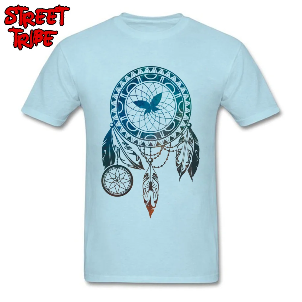  Men Top T-shirts Dream Catcher Design Tops Shirt 100% Cotton O Neck Short Sleeve Europe Tee Shirt Labor Day Drop Shipping Dream Catcher light