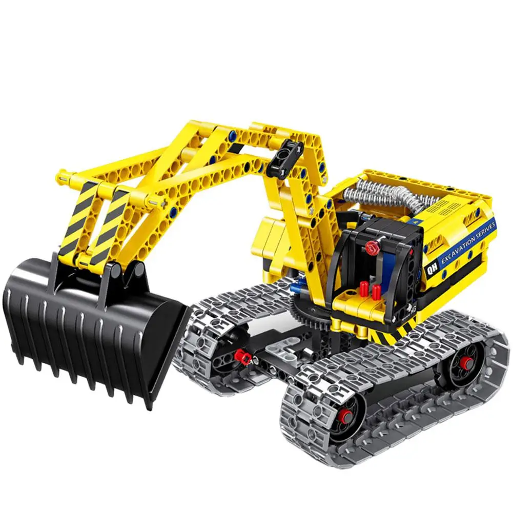 2 in 1 Engineering Truck Assembling Building Block
