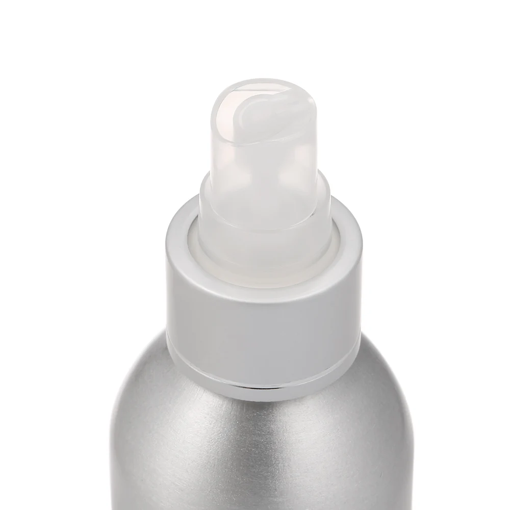 120 мл Алюминиевый распылитель бутылки металла пустые бутылки мелкий туман распылитель с насосом косметические контейнеры инструмент