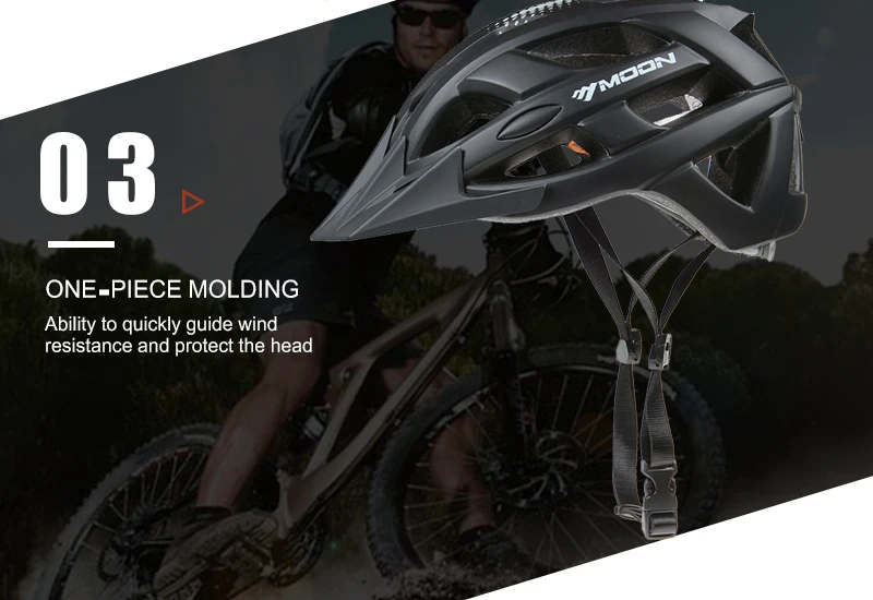 MOON велосипедный шлем Professional велосипедный шлем MTB мужской и женский защитный высокого качества интегрированный формовочный велосипедный