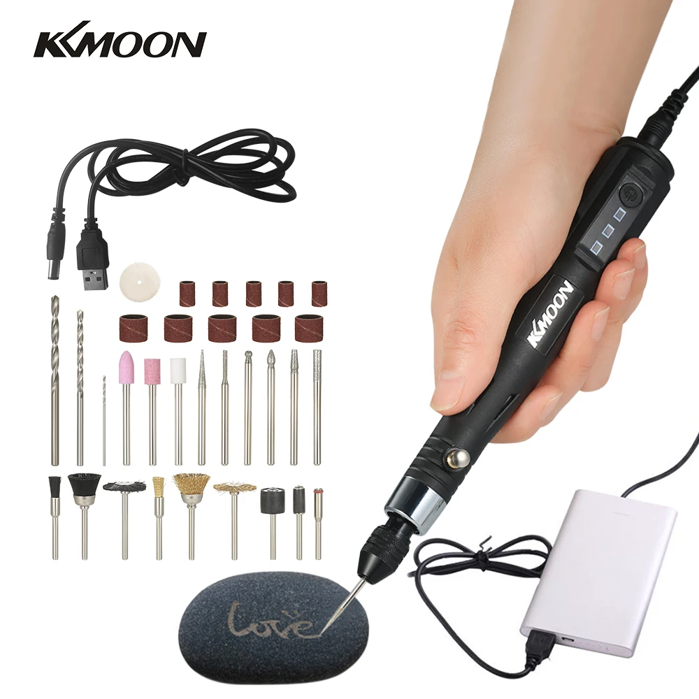 

KKmoon 30W Mini Electric Grinder Grinder grinding machine sharpening Drill dremal Engraving Pen Grinding Milling Polishing Tools