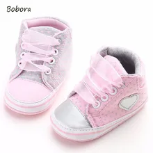 Модные Классические повседневные милые детские кроссовки принцессы для маленьких девочек Детская кроватка для младенца шнурки для маленьких девочек обувь на мягкой подошве
