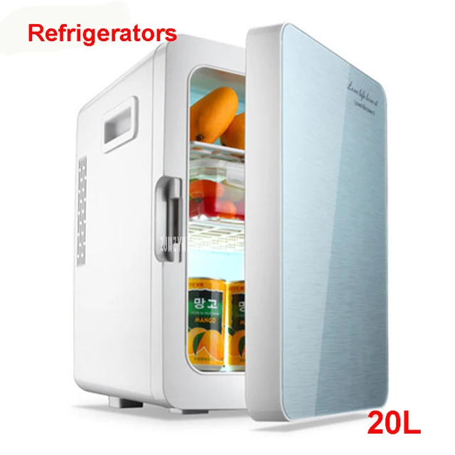 Portable freezer l mini fridge refrigerator car home a dual use compact car fridge