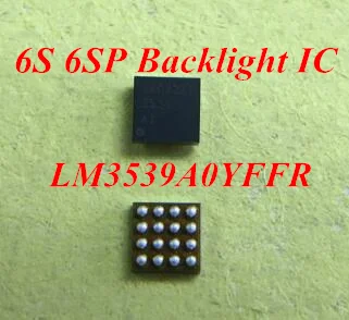 

50pcs 100pcs LM3539A0YFFR 3539 For iPhone 6S 6splus backlight back light IC chip logic board fix part