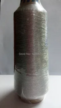 

New brand Simthread hot selling 150D Ms type metallic embroidery thread silver color with free shipping.