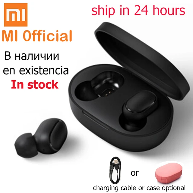 Xiaomi Redmi Airdots настоящие беспроводные bluetooth-наушники TWS 5,0 оригинальные xiaomi Air Airdots профессиональная гарнитура DSP с микрофоном