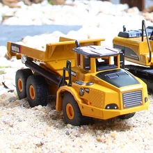 DODOELEPHANT 1:50 весы сплав модель экскаватор самосвал мини строительство инженерных Brinquedos автомобиля детские игрушки смешной подарок