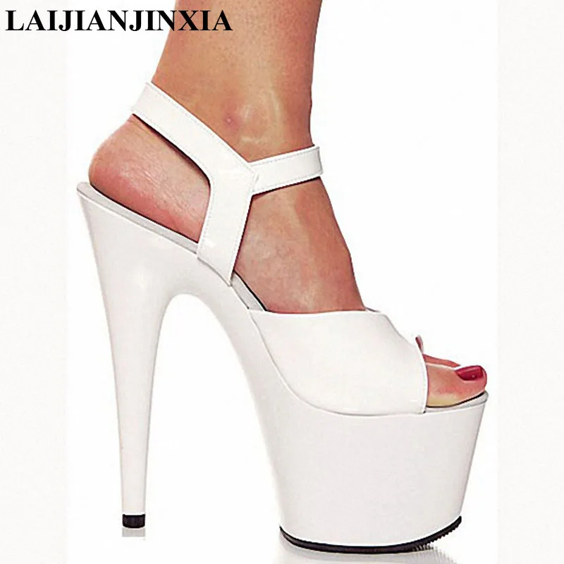 7 Inch Pointed Stiletto High Heels Open 