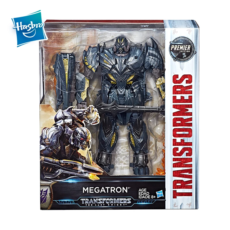 Hasbro Трансформеры игрушки последний рыцарь премьер издание лидер класс Мегатрон