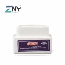 ZNY Mini External Bluetooth Mini OBD II ELM327 Adapter Diagnostic Tool works on Android player