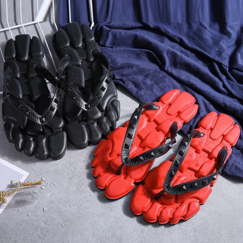 

AODLEE Slippers Men Slippers Sandals Message Casual Shoes Men Summer Flip Flops Beach Sandals Men Shoes Slides Sandalias Zapatos