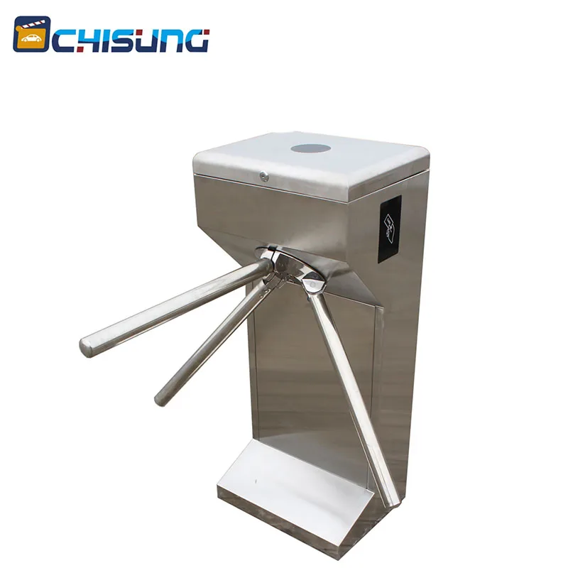US $658.00 Vertical Factory Price Tripod Turnstile Automatic Electronic Turnstile Has The Auto Drop Arm Function