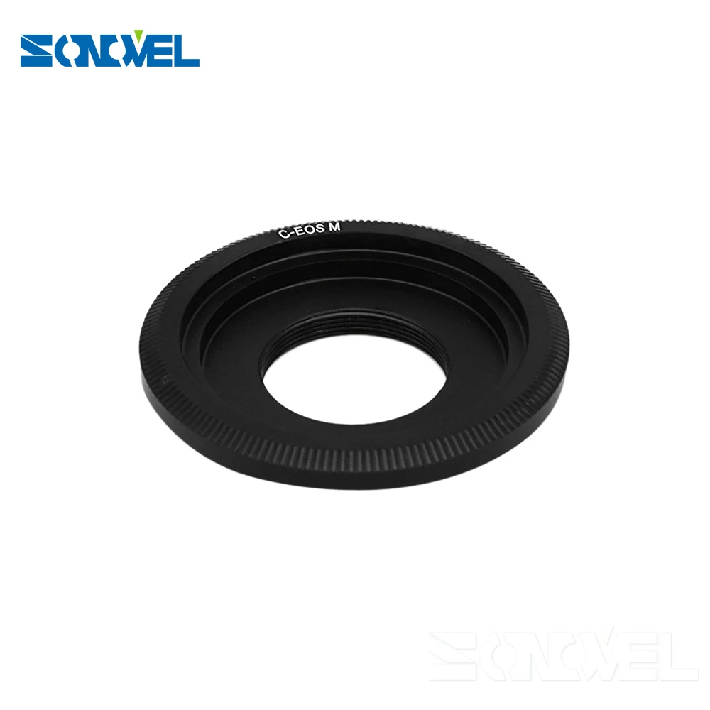 Черное кольцо адаптер для объектива камеры C Mount film video Canon EOS M M2 M3 CCTV lens M|lens adapter