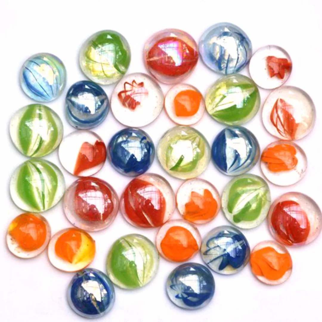DROPSHIPPING 100g Mixed Color Glass Gems Mosaic Tiles Pebbles Nuggets for DIY Projects