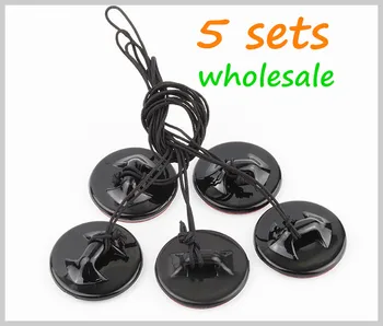 

5sets/pack wholesale Accessories Camera Tether Strap with 3M sticker for Go pro Heros7 6 Heros 5 / 4S / 4 / 3+ / 3