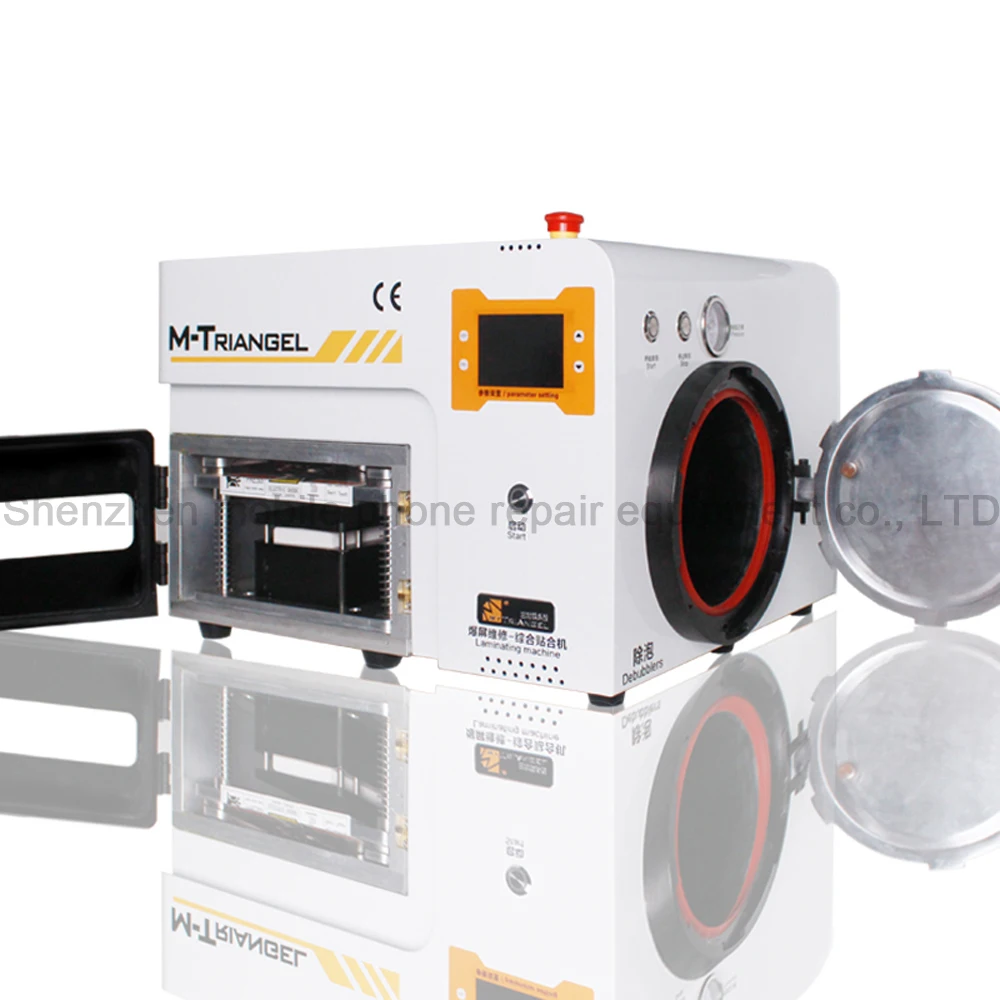  M-Triangel Vacuum Automatic Laminating Machine OCA Repair Laminating Removing Bubble For iPhone Sam