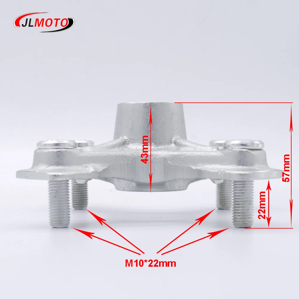 4* M10 115 мм 24T Задняя осевая Ступица колеса подходят для motoland 250s YAMAHA RAPTOR ATV YFM 350 450 660 700 1PE-F53K0-00-00 1S3-25383-20-00