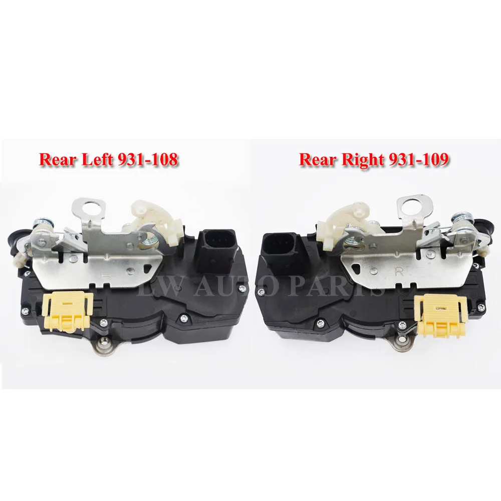 

2PCS High Quality Rear Door Lock Actuator For Cadillac Escalade Chevy Tahoe GMC Yukon Driver And Passenger Side 931-108 931-109