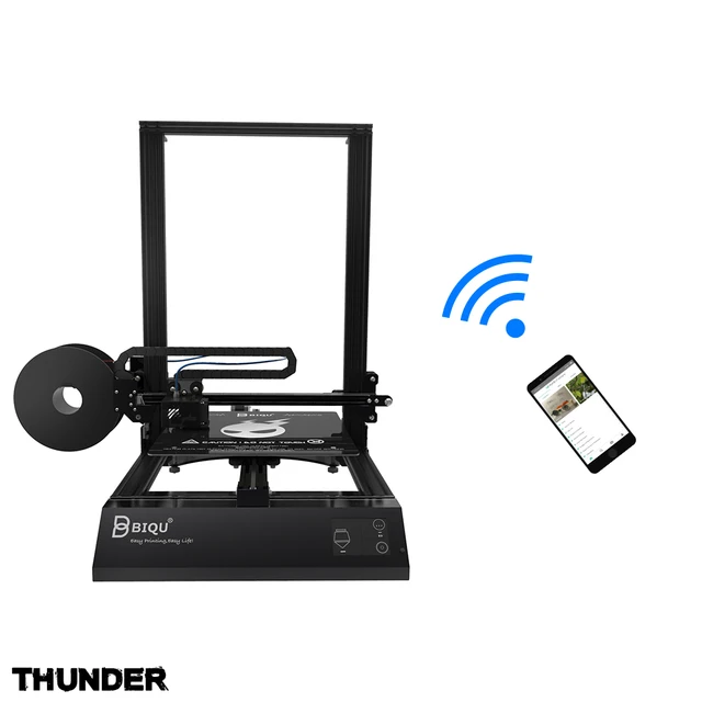 Best Price BIQU Thunder 3d printer large size with APP Auto-off and Power off resume print option Dua Z Rod 3D Drucker Impresora 3d Parts Best Price BIQU Thunder 3d printer large size with APP Auto-off and Power off resume print option Dua Z Rod 3D Drucker Impresora 3d Parts