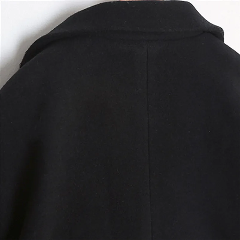 Fashion coats and jackets women winter ladies coats Winter Lapel Wool Coat Trench Jacket Slim Casual Overcoat Outwear O15#N (7)