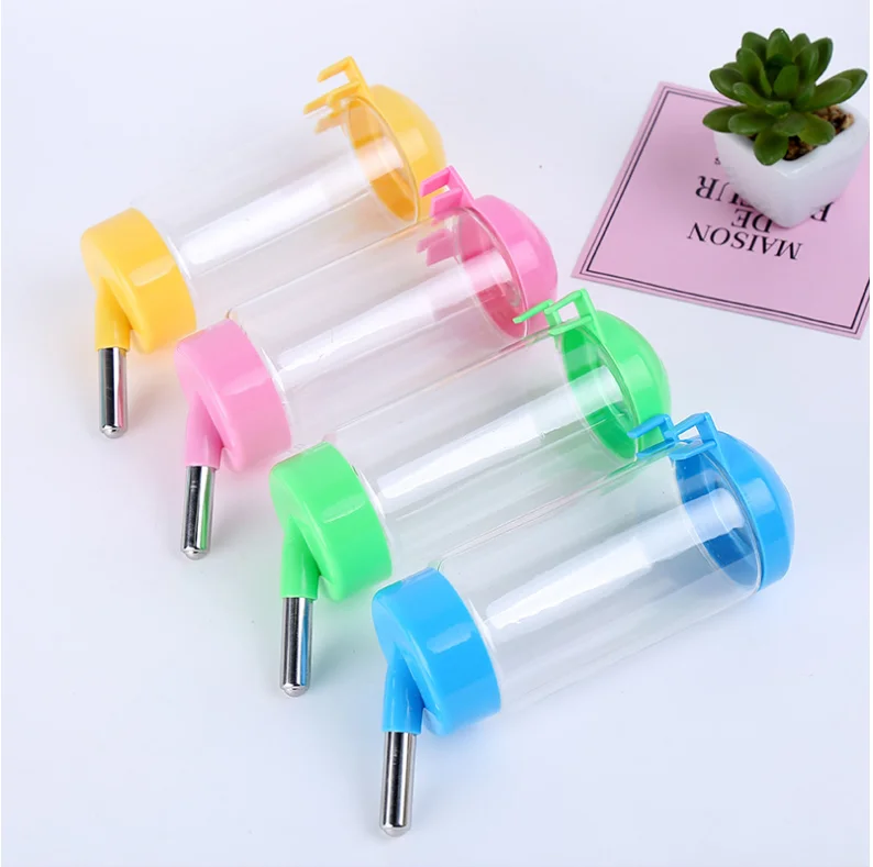 

BXLYY 2018 Hot 400ml Pet-hanging Dog Drinking Fountain Water Bottle Pet Simple Hanging Cage Ball-type Drinking Water Bottle.8z