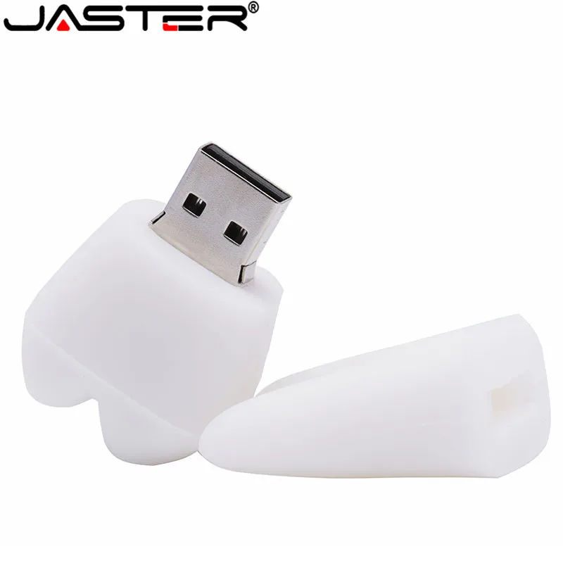 

JASTER Creative cartoon U disk mini teeth series usb flash drive usb 2.0 4GB/8GB/16GB/32GB/64GB/128GB flash memory U disk gift
