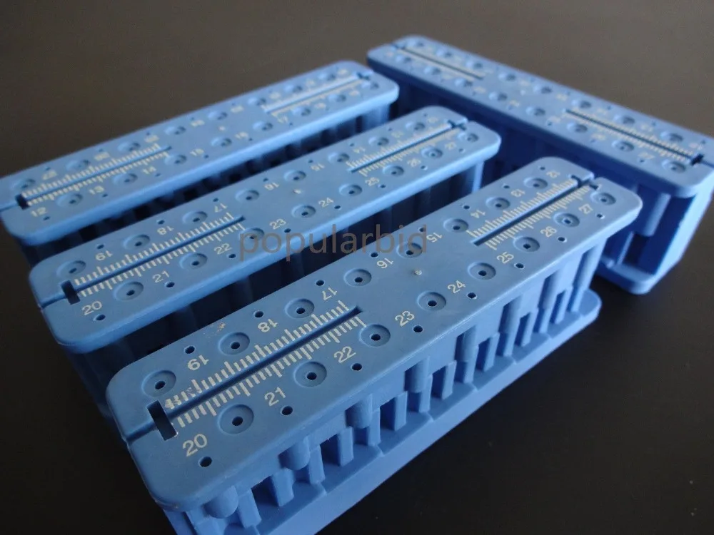 

Autoclave Measuring Block Disinfection Box/Case for Endodontic Reamers