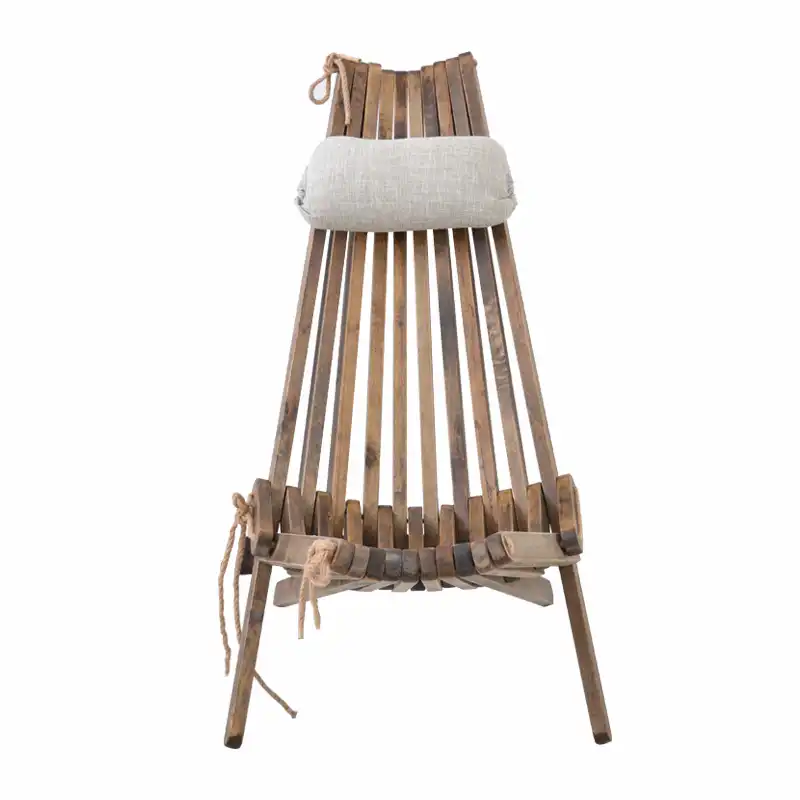 Wooden Outdoor Seat Cushions  - Made With Acacia Wood That Brings A Sleek And Exotic Look To Your Space, This Durable Hardwood Naturally Withstands Outdoor Elements And Will Unique Design: