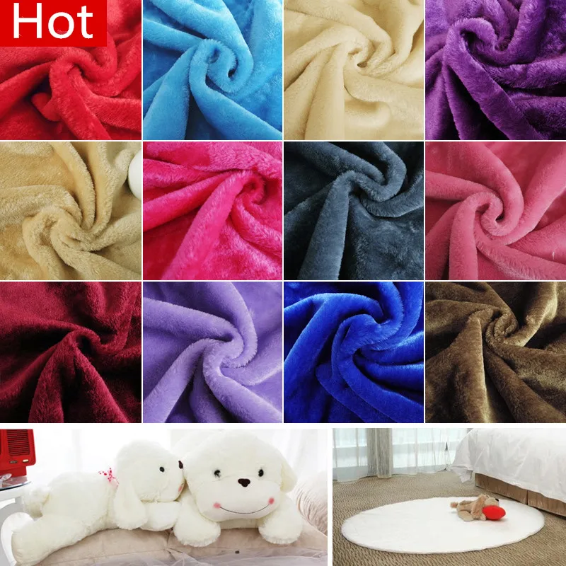 50*165 см бархат хлопчатобумажная ткань метр плюшевые Telas Tissus Ткань для шитья пэчворк текстиль ручной работы Peluche Costura фетр Tissu