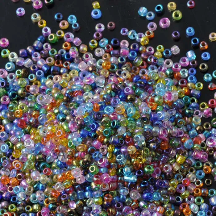 

2mm 1500 Pcs Mixed Color Czech Glass Seed Spacer Beads For Jewelry Making DIY Pick 17 Colors BL004-2X